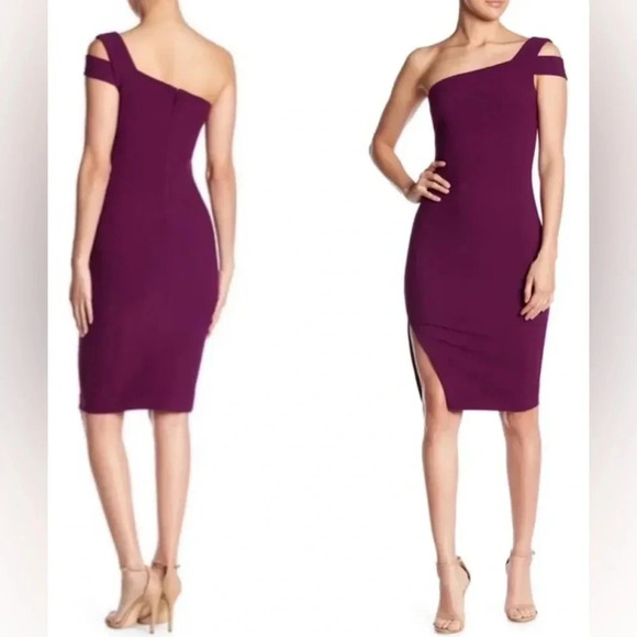 NWT women’s Likely packard dress purple color off the shoulder dress size 0 - Picture 1 of 7